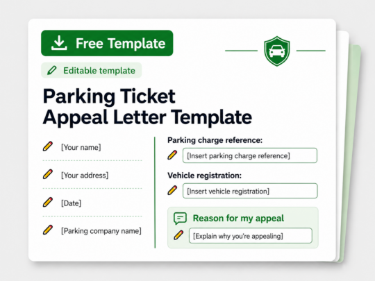 Parking Ticket Appeal Template